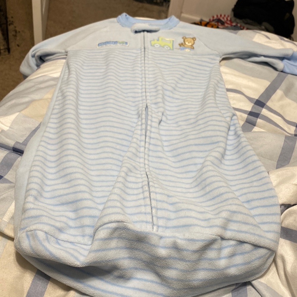 Blue sleep sack